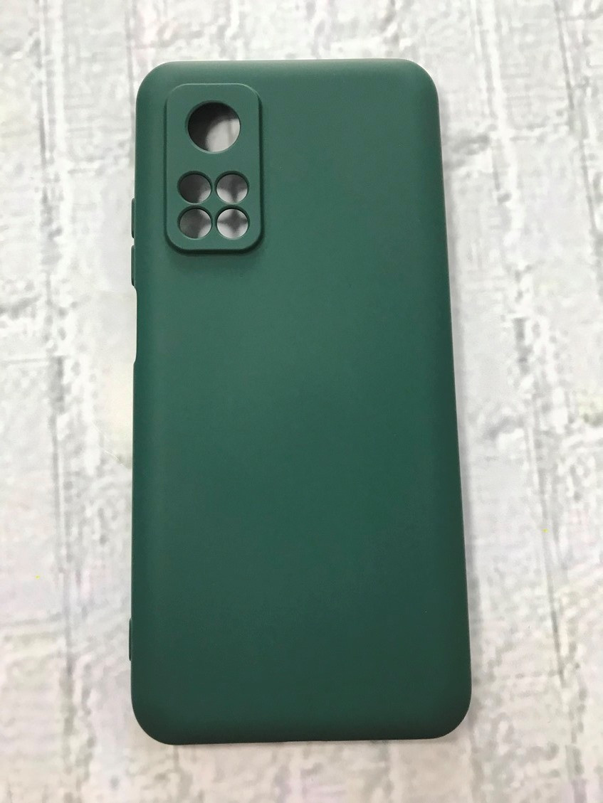 Чохол Xiaomi Mi 10T- Aspor Silicone Full зелений, фото 1