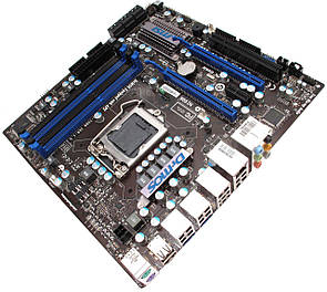 Материнська плата MSI P55M-GD45 (s1156, P55, PCI-Ex16, USB 3.0), фото 1