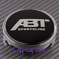 Ковпачки, заглушки для дисків з емблемою Audi (Ауді). 56/60 мм.