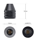 Трикулачковий міні-патрон для валу Ø 2,3 мм, цанговий затискач для міні-релі та мікромотора, фото 8