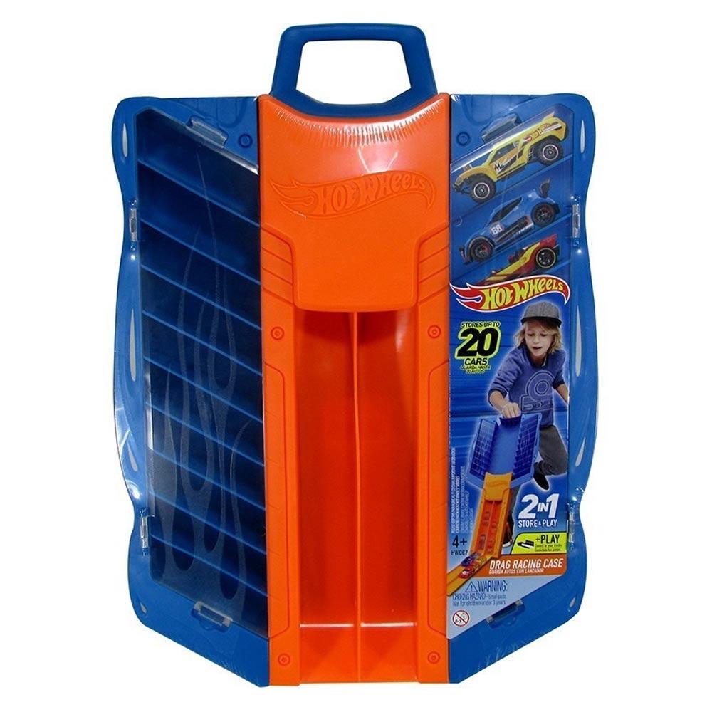 Контейнер-трек на 20 машинок Hot Wheels