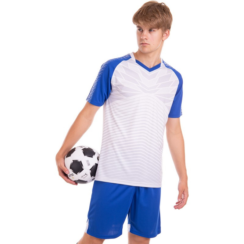 Форма футбольна спортивна Lingo LD-M8601 білий-синій