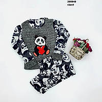 Піжама дитяча "Панда" для дівчинки, 7-15 років.