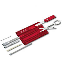 Швейцарская карта Victorinox SwissCard Classic Красная (0.7100.TB1) оригинальный