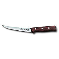 Нож кухонный обвалочный Узкий гибкий изогнутый Victorinox Boning Knife Wood 150 мм (5.6616.15) оригинальный