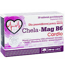 Магній В6 Olimp Chela-Mag B6 Cardio 30 таблеток