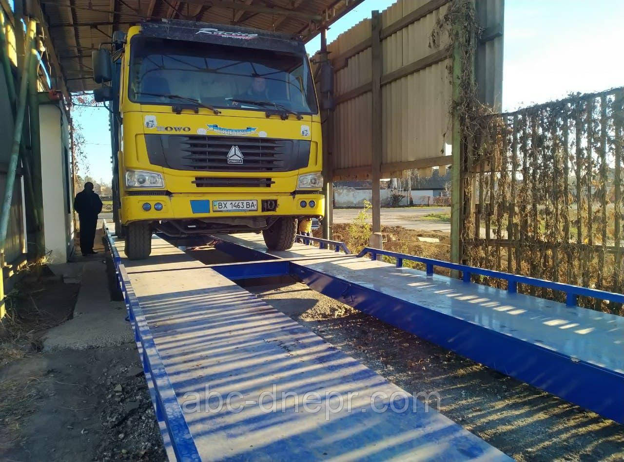Ваги автомобільні на місці старих механічних ваг