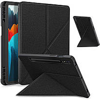 Чохол Galeo TPU Origami with S-Pen Holder для Samsung Galaxy Tab S7 FE / Tab S7 Plus Black