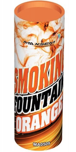 Кольоровий дим "Smoking Fountain" (жовтогарячий/orange)