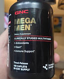 Вітаміни для чоловіків GNC MEGA MEN 180 капсул, фото 4