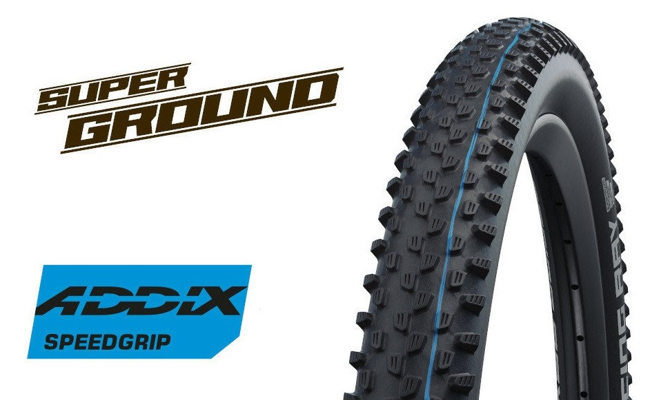 Покришка Schwalbe Racing Ray 27,5x2,25 Evolution ADDIX SpeedGrip Super Ground SnakeSkin