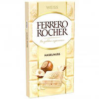 Шоколад белый Ferrero Rocher, 90 грамм