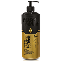 Бальзам-одеколон після гоління Nishman №4 After Shave Gold One 400 мл