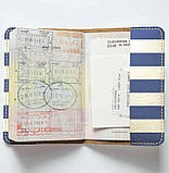 Обкладинка на паспорт v.1.0. 884 Паспорт Моряка (еко-шкіра)  1 шт., фото 3