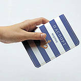 Обкладинка на паспорт v.1.0. 884 Паспорт Моряка (еко-шкіра)  1 шт., фото 2