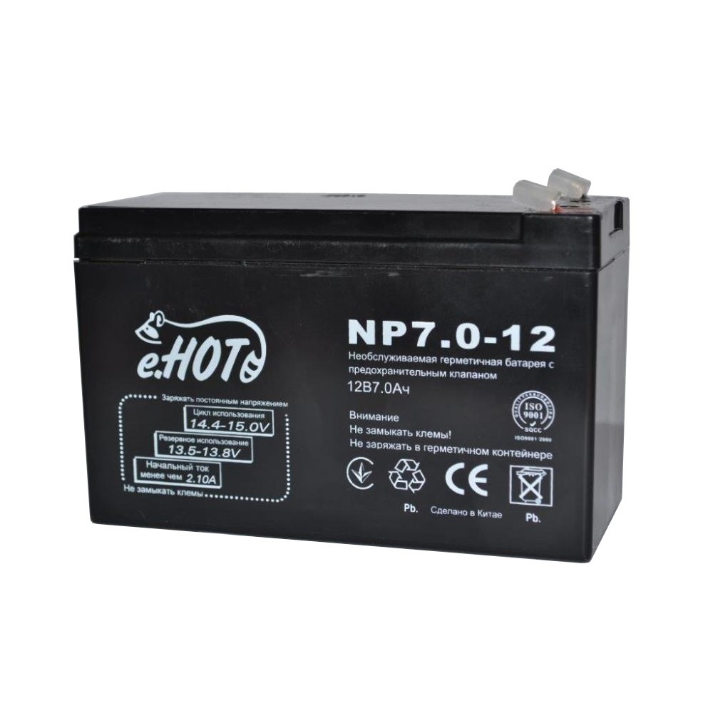 Акумуляторна батарея ENOT 12 V 7 AH (NP7.0-12) AGM