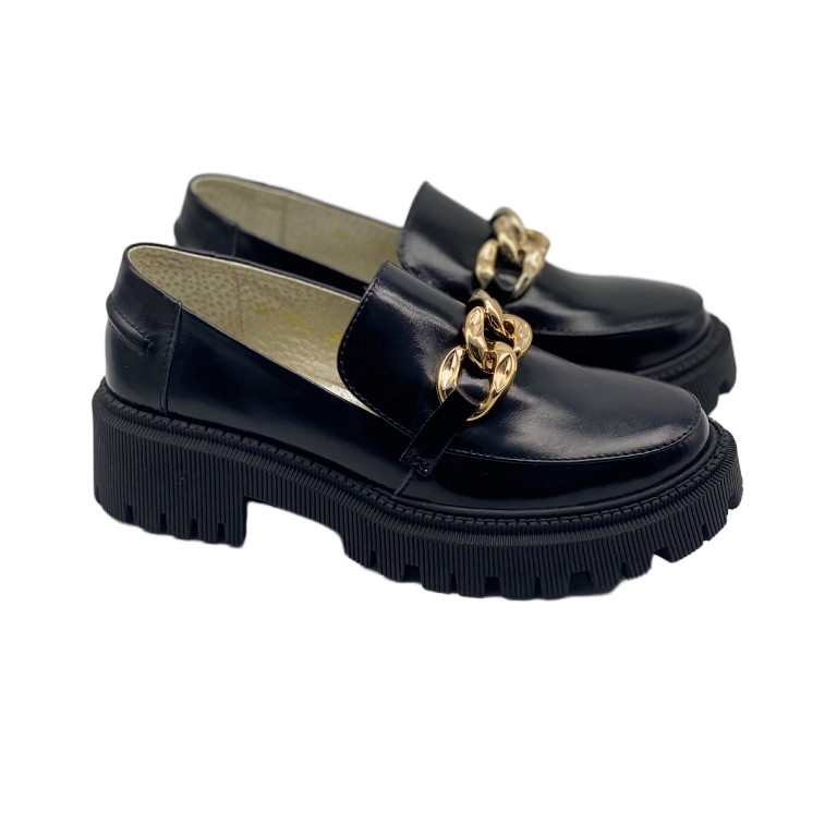 Лофери жіночі чорного кольору “Style Shoes”