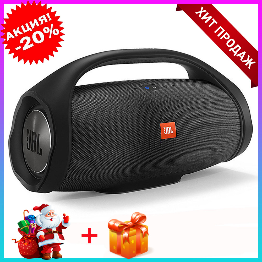 Колонка портативная JBL Boombox mini Чорний Бездротова Блутуза колонка Джибіель Бумбокс міні
