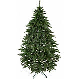 Ялинка "Ковалевська" 2,3 м штучна лита зелена / лита ялинка штучна / ялина / штучні ялинки / елки, фото 3
