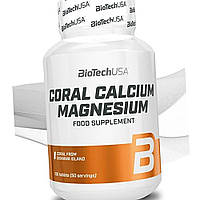 Кальций Магний BioTech Coral Calcium Magnesium 100 капс