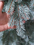 Ялинка "Калівська" 2,1 м штучна лита блакитна/лита ялинка штучна/ялинка" ялинки Штани/ялини, фото 5