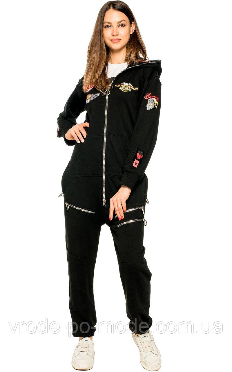 Комбінезон Harley black унісекс, у наявності та під замовлення, для чоловіків і жінок