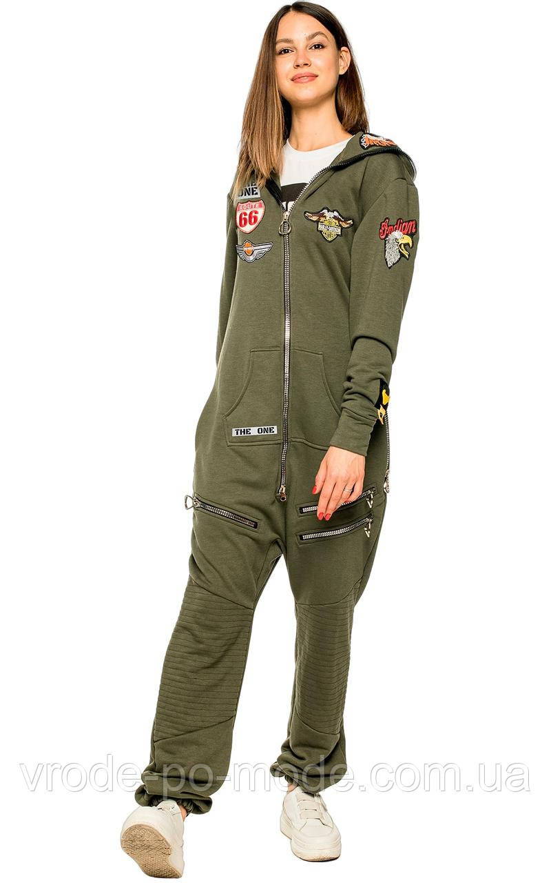 Комбінезон Harley khaki унісекс, у наявності та під замовлення, для чоловіків і жінок, фото 1