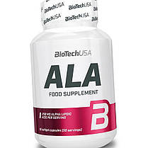Альфа-ліпоєва кислота BioTech ALA 50 капс, фото 5