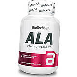 Альфа-ліпоєва кислота BioTech ALA 50 капс, фото 3