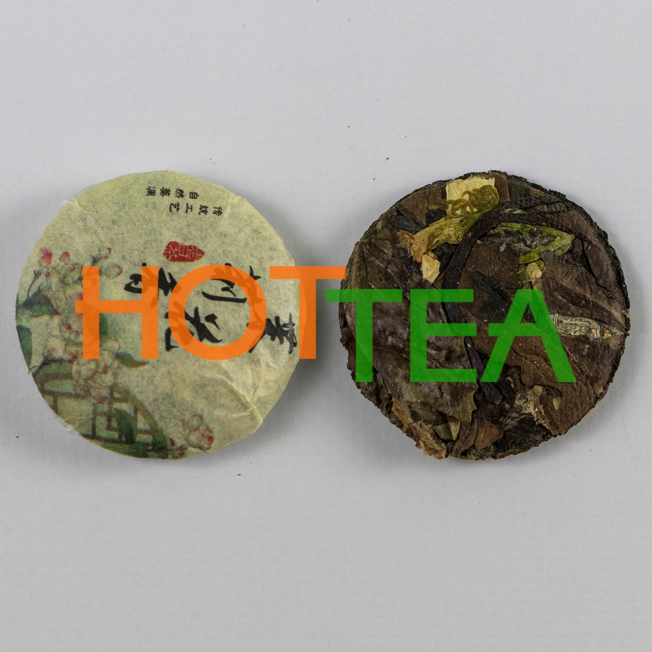 Білий чай пресований «Жасмін», 1 шт., китайський білий чай