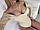 Женское боди с чашками push-up и фигурным вырезом декольте однотонное с длинным рукавом (р. 42-44) 73BO521, фото 4