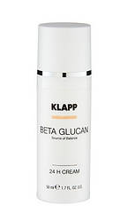 Крем Бета-Глюкан 24 для чутливої шкіри Beta Glucan 24h Cream, 50мл Klapp