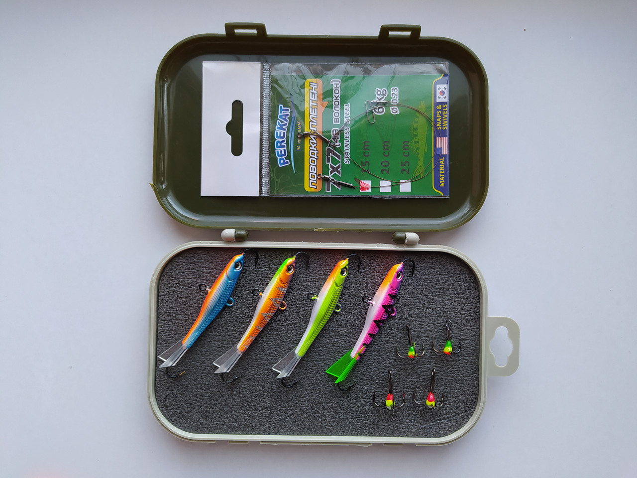 Набір балансирів Accurat Tactic 7777 (4 шт.) з трійниками, фото 1