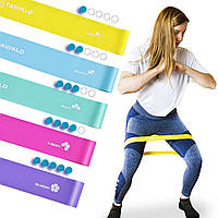 Фітнес гумки з латексу Tavialo 5 шт.