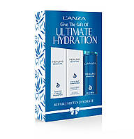 LANZA Moisture Trio Box Набор в коробке (Шампунь 300мл+кондиционер 250мл+спрей увлажняющий Noni 200мл)