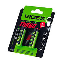 Батарейка AA LR6 Videx Turbo Alkaline лужна 1.5В