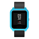 Захисний чохол для смарт годинника Amazfit Bip / Bip Lite / Bip S блакитний, фото 2