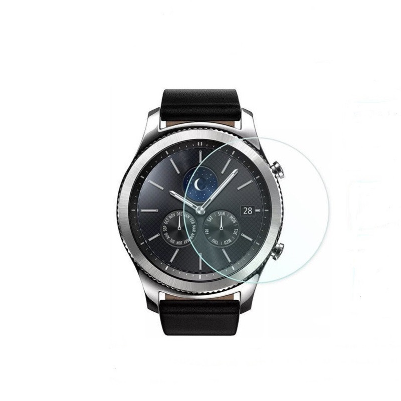 Захисне скло для годинників Xiaomi Watch S3 / S1, диаметр - 37 мм., фото 1