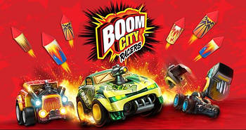 Машинки з пусковим пристроєм Boom City Racers