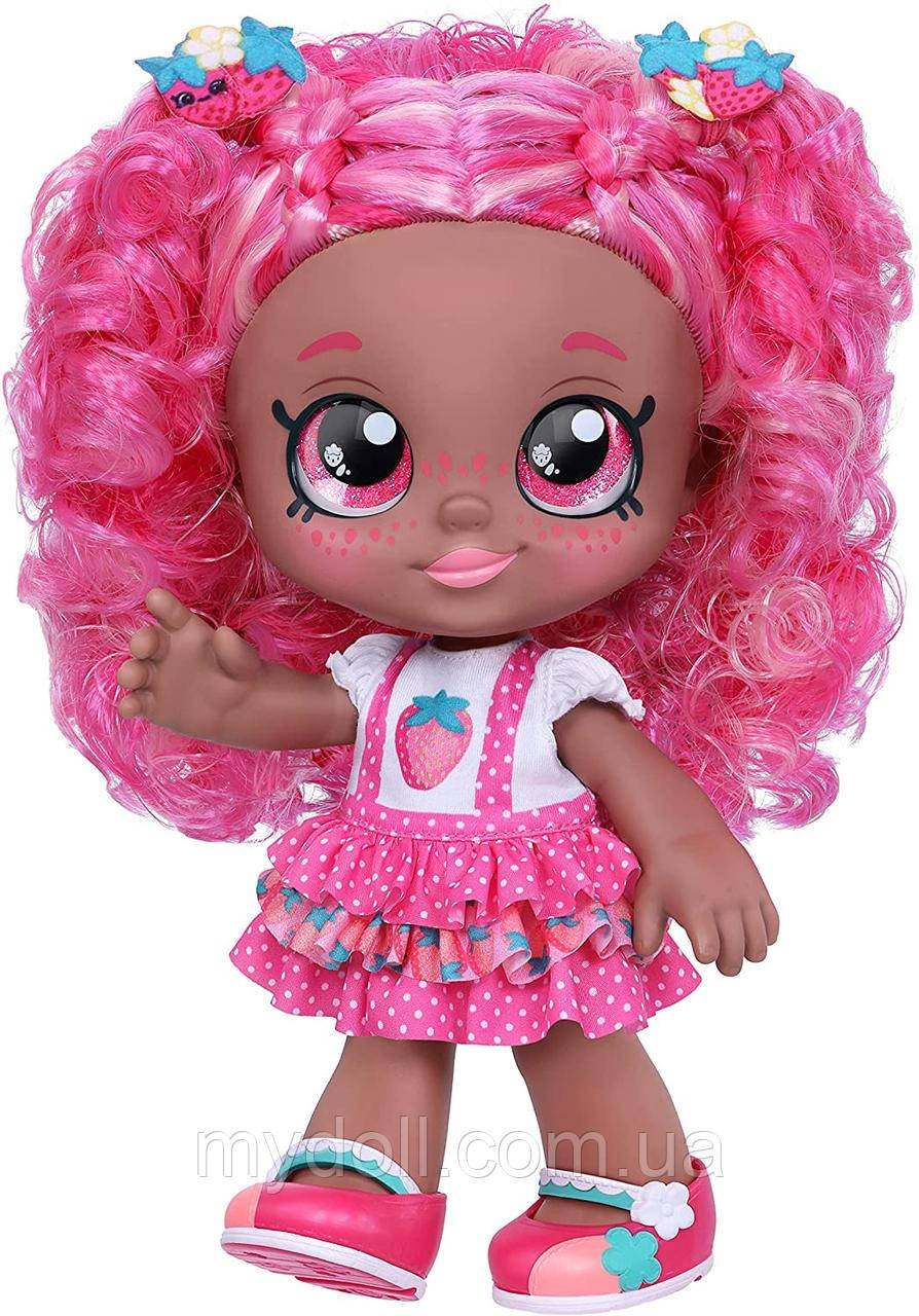 Ароматизована лялька Кінді Кідс Беррі Д'Ліш Полуничка Kindi Kids Berri D'Lish Scented Sisters 50120 Moose Toys Оригінал