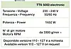 Климазон для волосся на штативі TTX5000 Electronic з бустерними лампами 1450Вт, фото 4