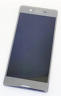 Дисплей (экран) для Sony F5121 Xperia X Dual Sim, F5122, F8131, F8132 Сони + тачскрин, цвет серый, оригинал