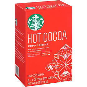 Какао Starbucks Peppermint Hot Cocoa Mix 226g