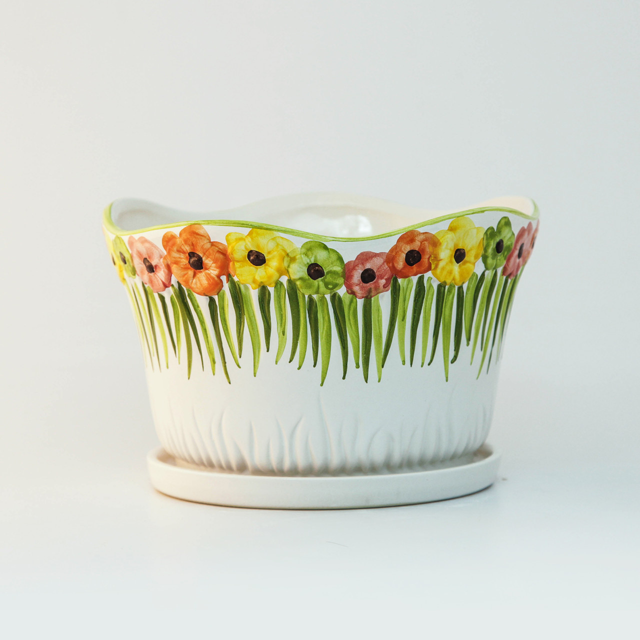 Горщик керамічний для пересадки квітів P206