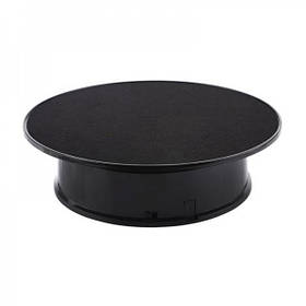Предметний стіл поворотний 30см чорний для фото-відеозйомки Puluz TBD048631602B