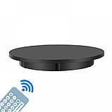 Предметний стіл поворотний 60см пульт чорний Puluz DCA1272B, фото 3