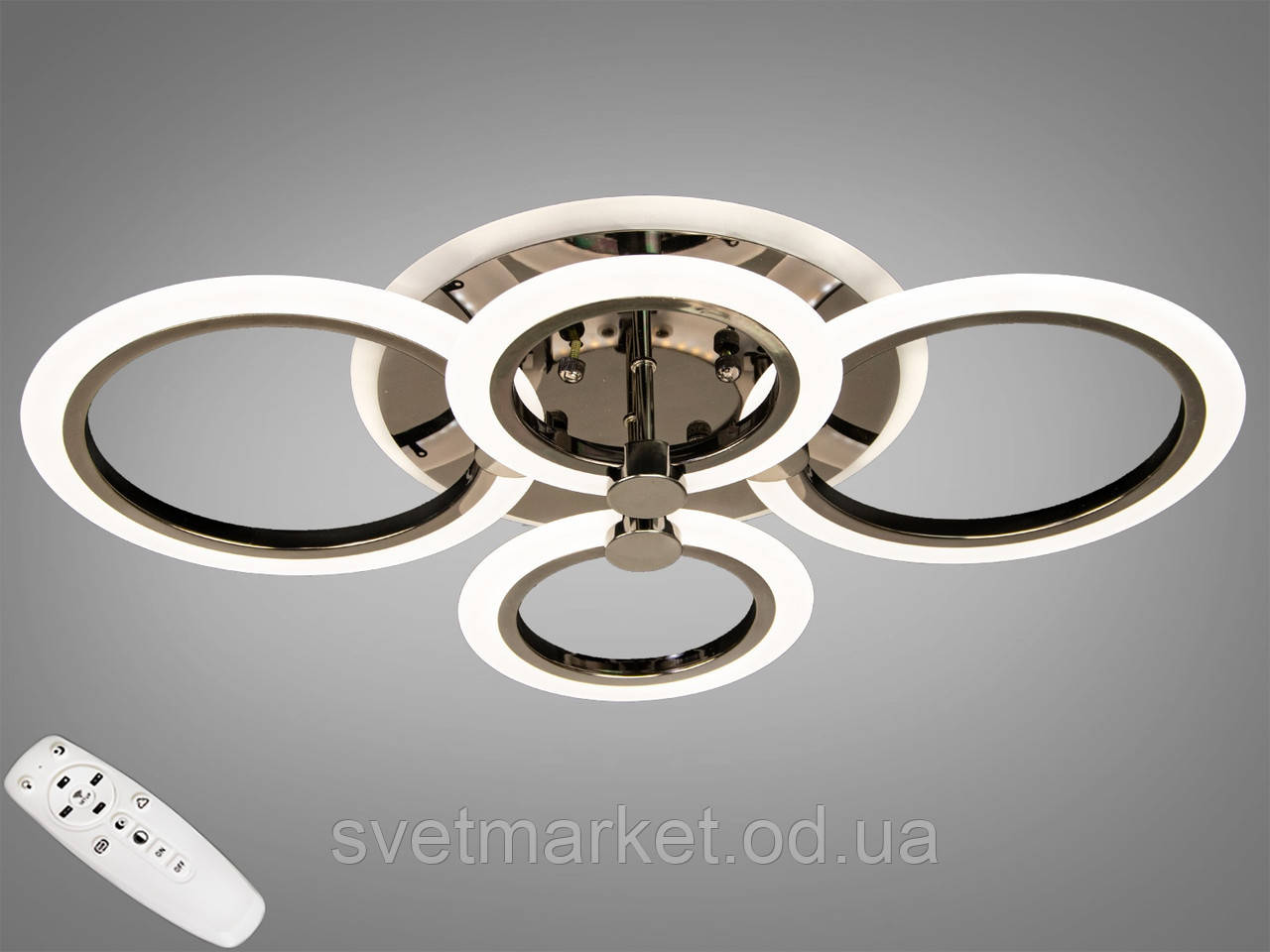 LED-люстра з димером і RGB-підсвіткою A8022/4BHR LED RGB dimmer