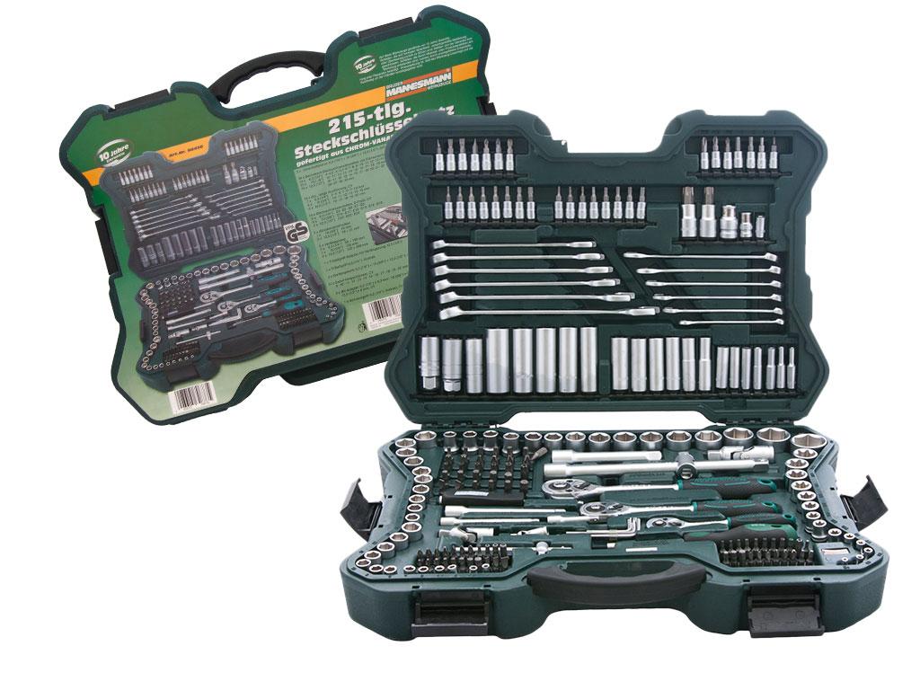 Набір інструментів MANNESMANN M98430 215 предметів, фото 1