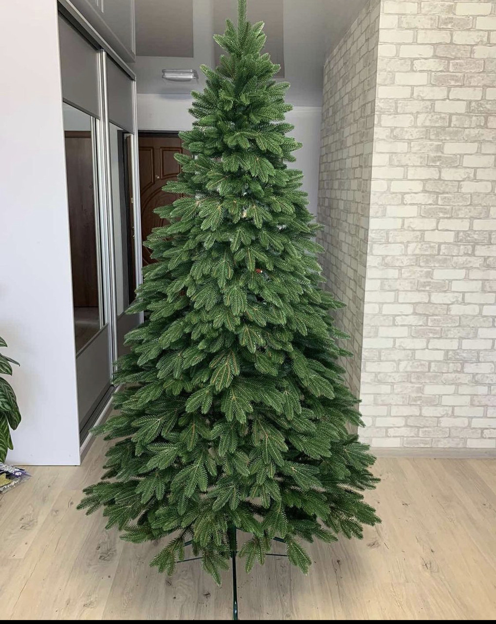 Ель искусственная литая Ковалевская зелёная 1.50 м(150см)