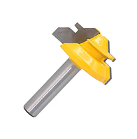 Фреза для кутового лінійного зрощування деревини 38мм хвостовик 8мм